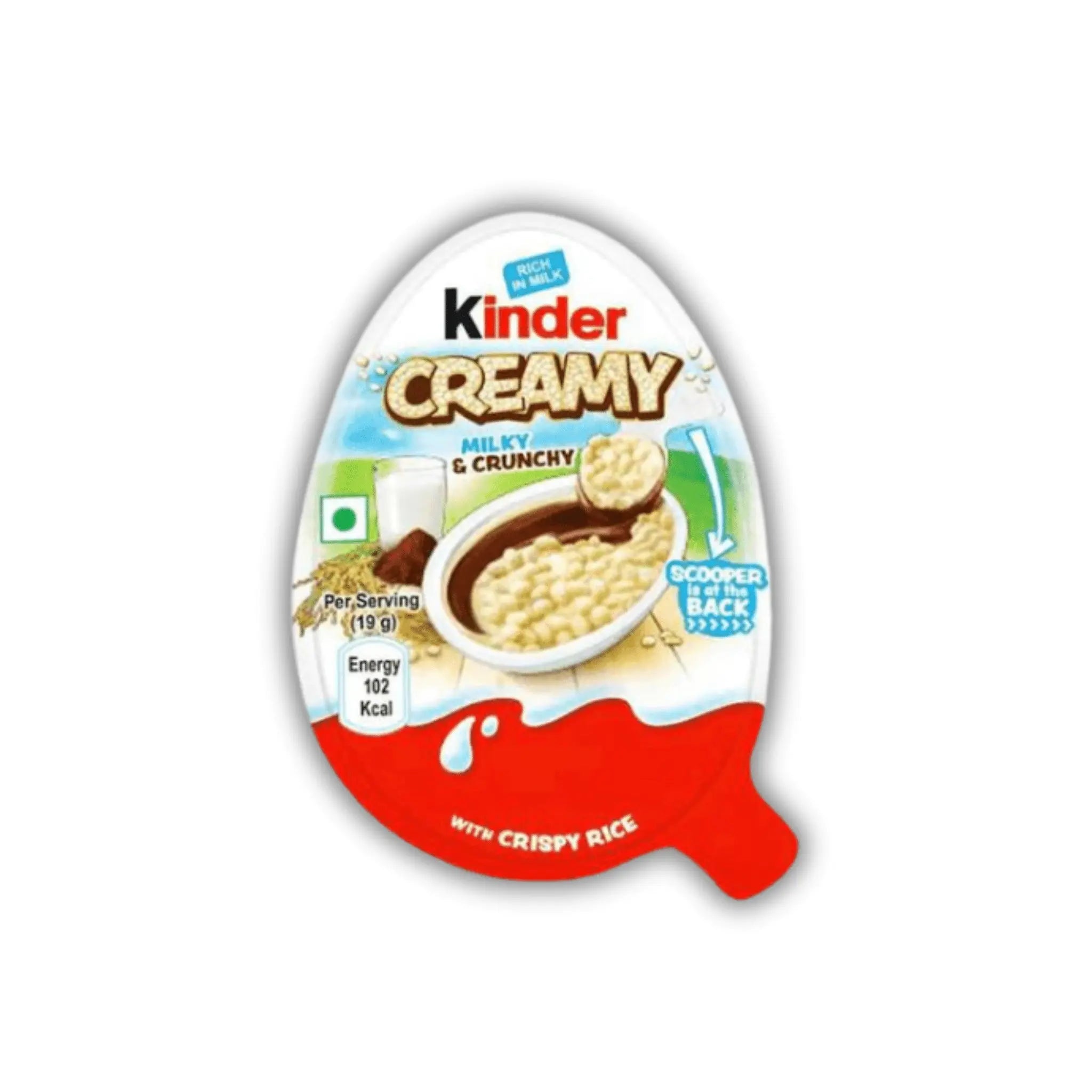 Kinder Creamy Milk & Crunchy 19g - Candy Smile