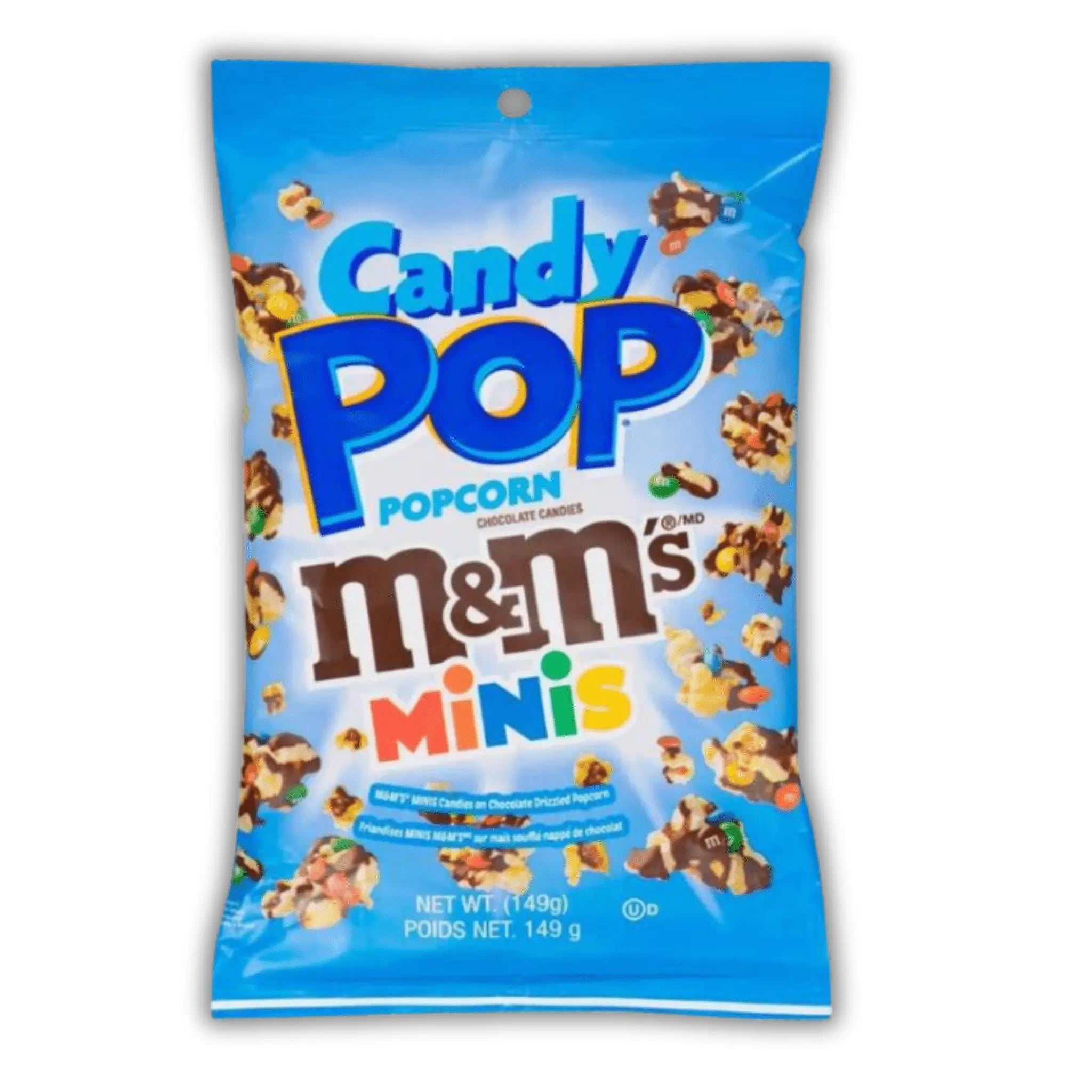 Candy Pop Popcorn M&M´s minis 149g - Candy Smile