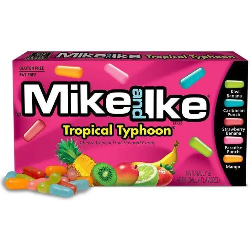 Mike & Ike Tropical Typhoon 141g - Candy Smile