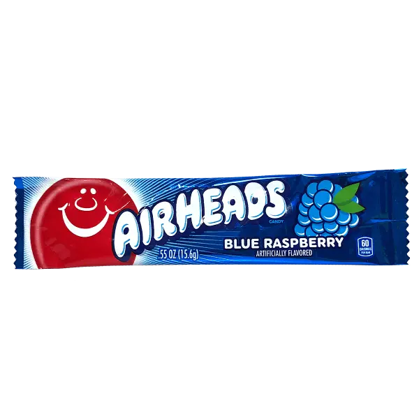 Airheads Blue Raspberry 30 x 16 g Airheads