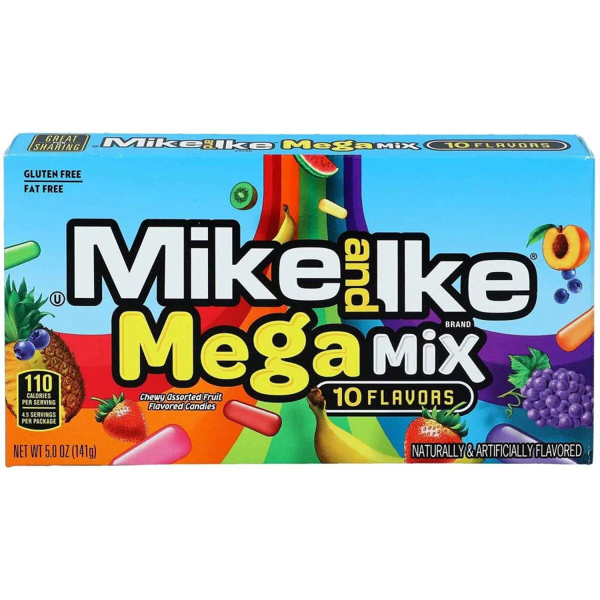 Mike & Ike Mega Mix 12 x 141g - Smilebrands