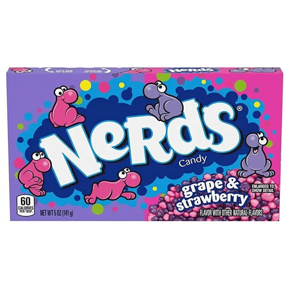 Nerds Grape & Strawberry 12 x 141g - Smilebrands