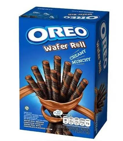 Oreo Wafer Roll Creamy Munchy Chocolate 54g - Candy Smile