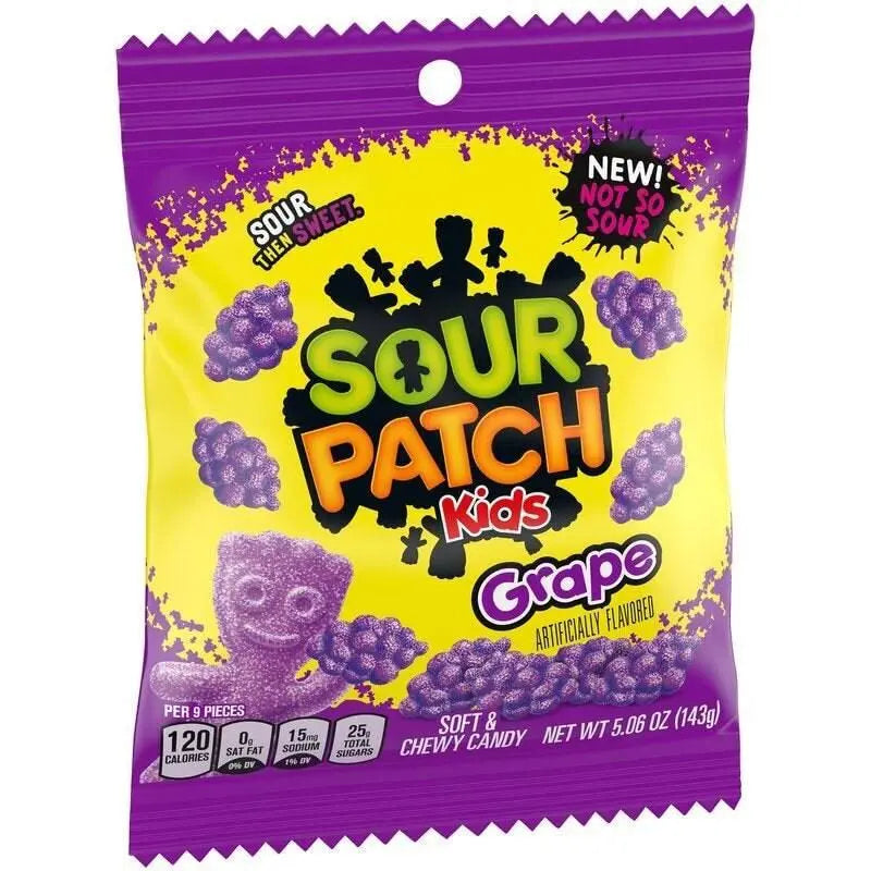 Sour Patch Kids Grape 143g - Candy Smile